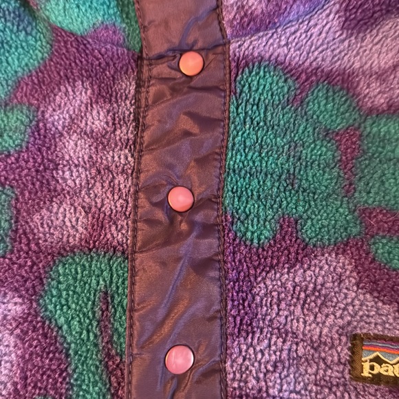 Vintage Patagonia fleece pullover kids size 6 VGUC - Picture 5 of 7